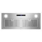 Lumin Collection 380 CFM - Campana extractora con canalización, LED, de 30 pulgadas