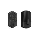 Schlage Cerrojo de seguridad inteligente con WiFi con codificación Camelot Residential BE489WBCCAM622 con pestillo 12351