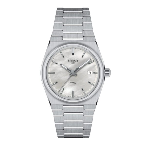 Reloj Tissot PRX T1372101111100 35mm Cuarzo Gris Acero inoxidable