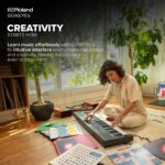 Roland GO:KEYS 5 Teclado para Creación Musical | Teclado de 61 Notas | Altavoces Estéreo Integrados | Entrada de Micrófo