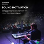 Roland GO:KEYS 5 Teclado para Creación Musical | Teclado de 61 Notas | Altavoces Estéreo Integrados | Entrada de Micrófo