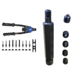 Kit Fijador de Tuercas Remachadoras PlusNut Astro Pneumatic Tool 1450 13 Pulgadas con Juego de Tornillos de Transferenci