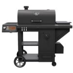 Ahumador y Parrilla de Carbón Oklahoma Joe's Tahoma 900 Deluxe 24203105 Alimentación Automática Color Negro 875 Pulgadas
