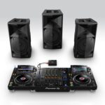 Altavoz de Fiesta AlphaTheta WAVE-EIGHT Portátil con Batería Bluetooth 8 Pulgadas Impermeable 100 Vatios