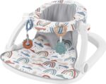 Set de Regalo para Bebé Fisher-Price Piano Gym Glow and Grow Kick and Play con Silla de Piso Sit Me Up y Maracas Rattle