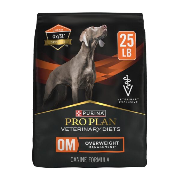 Alimento Purina Pro Plan Veterinary Diets OM Control de Sobrepeso para Perro Sabor Pollo Bolsa 25 lb
