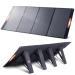 Panel solar portátil Asypets 420W plegable silicio monocristalino negro