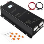 Inversor de Potencia WZRELB SPVC6K36V 6000W 36V Onda Senoidal Pura Pico 12000W 36VDC a 120V 240VAC Pantalla LCD