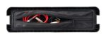 Odyssey Estuche hermético para rack de 2U con 2 compartimentos para micrófonos