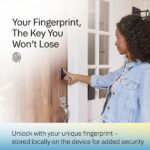 Yale Assure Lock - Cerrojo de seguridad de 2 táctiles, cerradura inteligente de puerta de entrada con llave de gamuza ne
