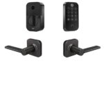 Yale Assure Lock - Cerrojo de seguridad de 2 táctiles, cerradura inteligente de puerta de entrada con llave de gamuza ne