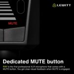 LEWITT Micrófono de condensador RAY XLR con auto