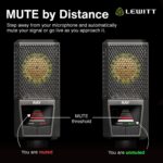 LEWITT Micrófono de condensador RAY XLR con auto
