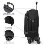 Maleta de Mano Travelpro Crew Classic 407246201 Expandible Negro 22 x 14 x 9 Pulgadas 38 Litros
