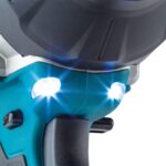 Kit Llave de Impacto Inalámbrica Makita XWT19T 18V LXT Sin Escobillas 3 Velocidades 1/2 Pulgadas con Yunque de Retención