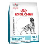 Alimento Seco Royal Canin Veterinary Diet Skintopic Perros Raza Mediana y Grande Sabor Pollo Bolsa 30.86 Libras