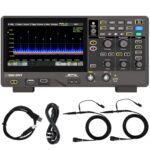 SIGLENT Osciloscopio digital SDS802X HD Banda de frecuencia de 70 MHz + resolución vertical de 12 bits + frecuencia de m