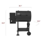 Parrilla de Pellets Coleman Cookout 700 CO-700PG 690 Pulgadas Cuadradas Negro