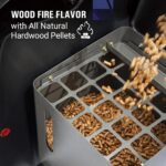 Parrilla de Pellets Coleman Cookout 700 CO-700PG 690 Pulgadas Cuadradas Negro