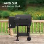 Parrilla de Pellets Coleman Cookout 700 CO-700PG 690 Pulgadas Cuadradas Negro
