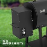 Parrilla de Pellets Coleman Cookout 700 CO-700PG 690 Pulgadas Cuadradas Negro