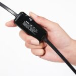 Mesa de Masaje Portátil Master Massage Gibraltar 22274+10690MC 32 Pulgadas Negro con Sistema de Iluminación Ambiental RG