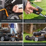 Cortacésped Inalámbrico WORX Nitro WG752 40V 21 pulgadas con Aerodeck e Intellicut