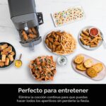 Ninja Freidora de aire, 10 cuartos de galón DoubleStack XL 2 cestas, diseño compacto, cocina pollo entero de 5 libras, a