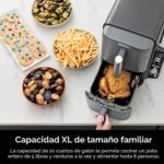 Ninja Freidora de aire, 10 cuartos de galón DoubleStack XL 2 cestas, diseño compacto, cocina pollo entero de 5 libras, a