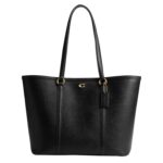 Bolsa de Mano COACH Legacy CU056 Piel de Guijarro Pulida Negro
