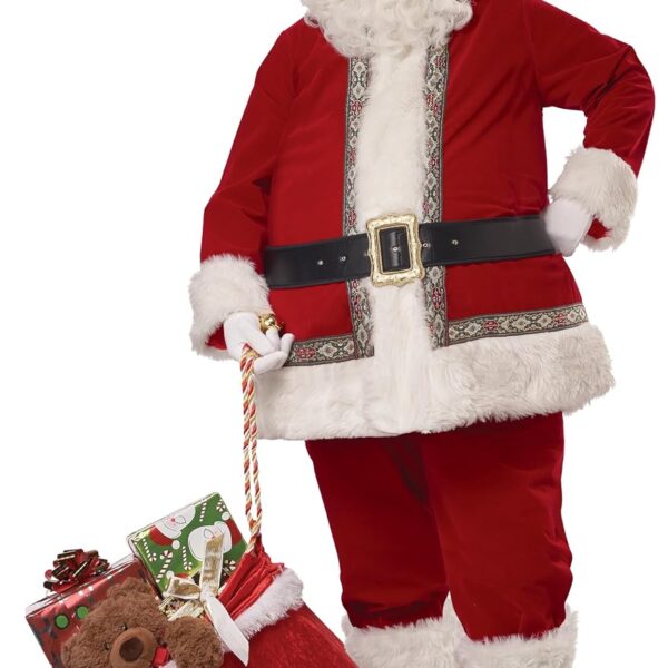 Disfraz de Santa Claus California Costumes Deluxe Modelo 5124-017 Talla Única