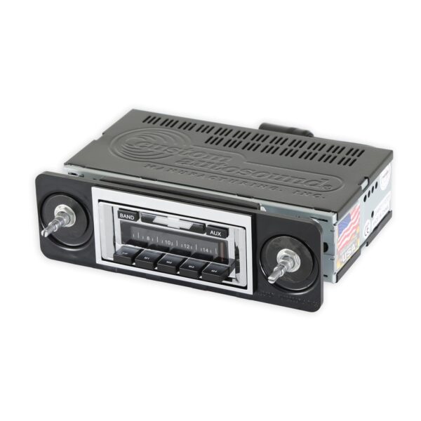 Estéreo AM FM Brothers Trucks CS0230067-72 240 Vatios para Chevrolet con USB Control de Cambiador de CD y Ecualizador