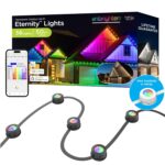 Luces Permanentes para Exteriores Enbrighten Vibe Eternity Modelo 82729 50 Pies 36 LEDs RGBWIC IP67 Compatible con Alexa