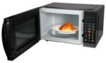 Emerson MWG1191SB - Horno microondas de 1.1 pies cúbicos con función de parrilla incorporada, potencia de 1100 W, acero