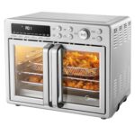 Midea Flexify Combo de Horno Tostador de Puerta Francesa Freidora de Aire, 26.4 QT, Horno de Encimera Freidora de Aire E