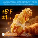 Midea Flexify Combo de Horno Tostador de Puerta Francesa Freidora de Aire, 26.4 QT, Horno de Encimera Freidora de Aire E