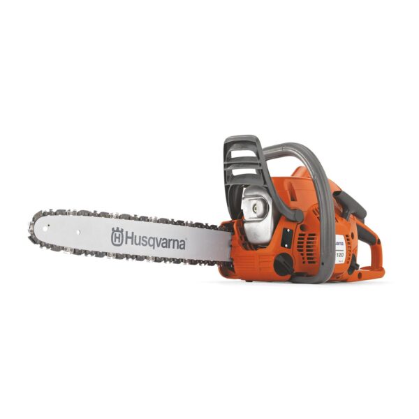 Motosierra a gas Husqvarna 120 Mark III 970739616 38cc barra 16 pulgadas motor X-Torq 2 tiempos