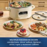 Crock-Pot MultiMeal Multicooker y olla de cocción lenta programable con función de horneado Leche de avena