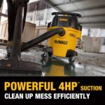 DEWALT STEALTHSONIC - Aspiradora ultra silenciosa para tienda Wet Dry Shop Vac de 5 galones, aspiradora ultra silenciosa