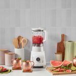 Cuisinart Hurricane® - Batidora digital en tarro de vidrio de 48 onzas, manual de 5 velocidades, 6 ajustes preestablecid