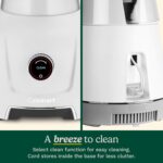 Cuisinart Hurricane® - Batidora digital en tarro de vidrio de 48 onzas, manual de 5 velocidades, 6 ajustes preestablecid