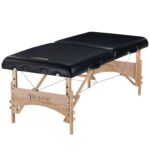Mesa de Masaje Plegable Master Massage Gibraltar 32 Pulgadas Negro Nano con MusicMaster Dream Sound Face Cradle