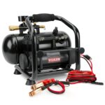 Compresor de Aire VIAIR 380C 38034 12V Tanque 1.5 Galones 200 PSI Abrazaderas de Cocodrilo