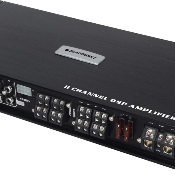 Amplificador BLAUPUNKT BPAHX80DSP 8 Canales Clase D DSP 120 Vatios