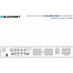Amplificador BLAUPUNKT BPAHX80DSP 8 Canales Clase D DSP 120 Vatios