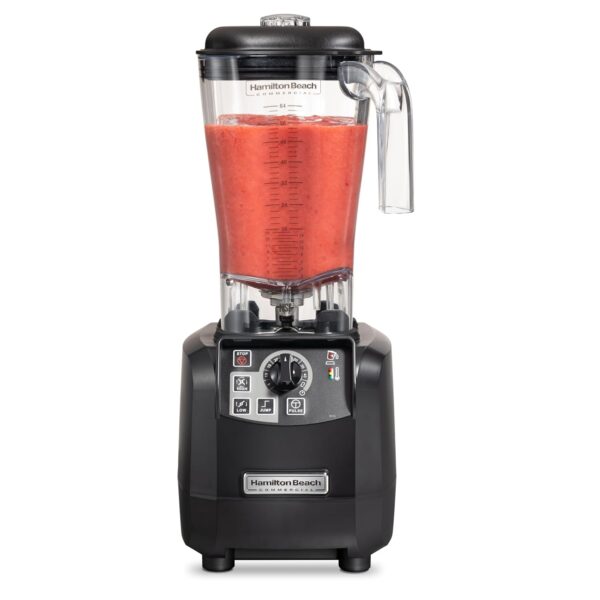 Hamilton Beach Commercial Tempest - Batidora de alto rendimiento, capacidad de 64 onzas/1.8 litros, motor de 3 HP, certi