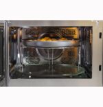 GE GCST10A1WSS Horno de microondas de convección de 1.0 pies cúbicos, microondas de encimera de 1050W con función Air Fr