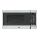 Horno microondas GE para encimera, compacto de 0.7 pies cúbicos, capacidad de 700 vatios, 6 configuraciones de cocción a