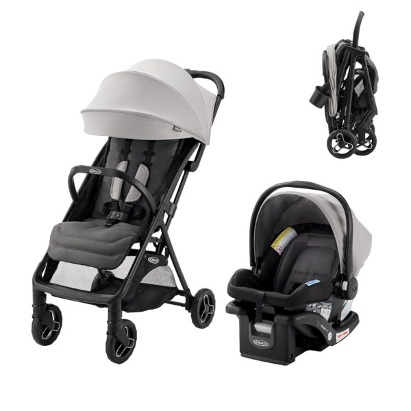 Sistema de Viaje Graco Ready2Jet 2209077 Color Haines con Asiento de Auto SnugRide Lite Incluido
