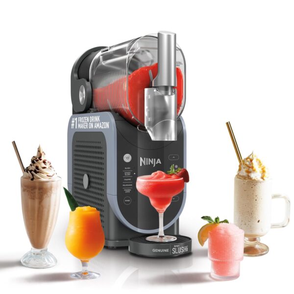 Ninja SLUSHi con tecnología RapidChill, máquina de bebidas congeladas y granizados de 88 oz, 5 programas preestablecidos